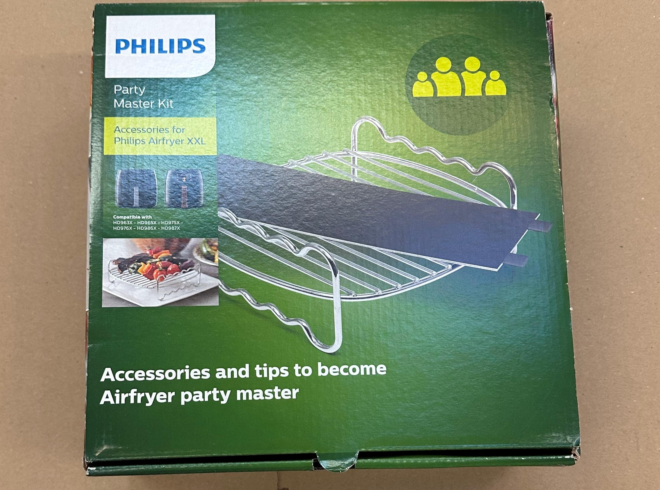 OUTLET - Ruszt i przedziałka PHILIPS HD9950/00 do Ovi Smart XXL