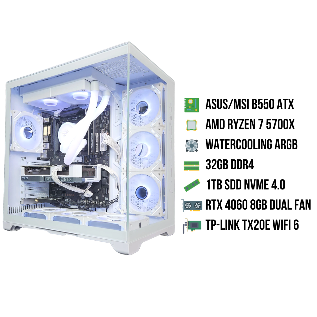 EXTREMEGAMER X EDITION LVL 1 | AMD Ryzen 7 5700X - 32 GB - 1 TB