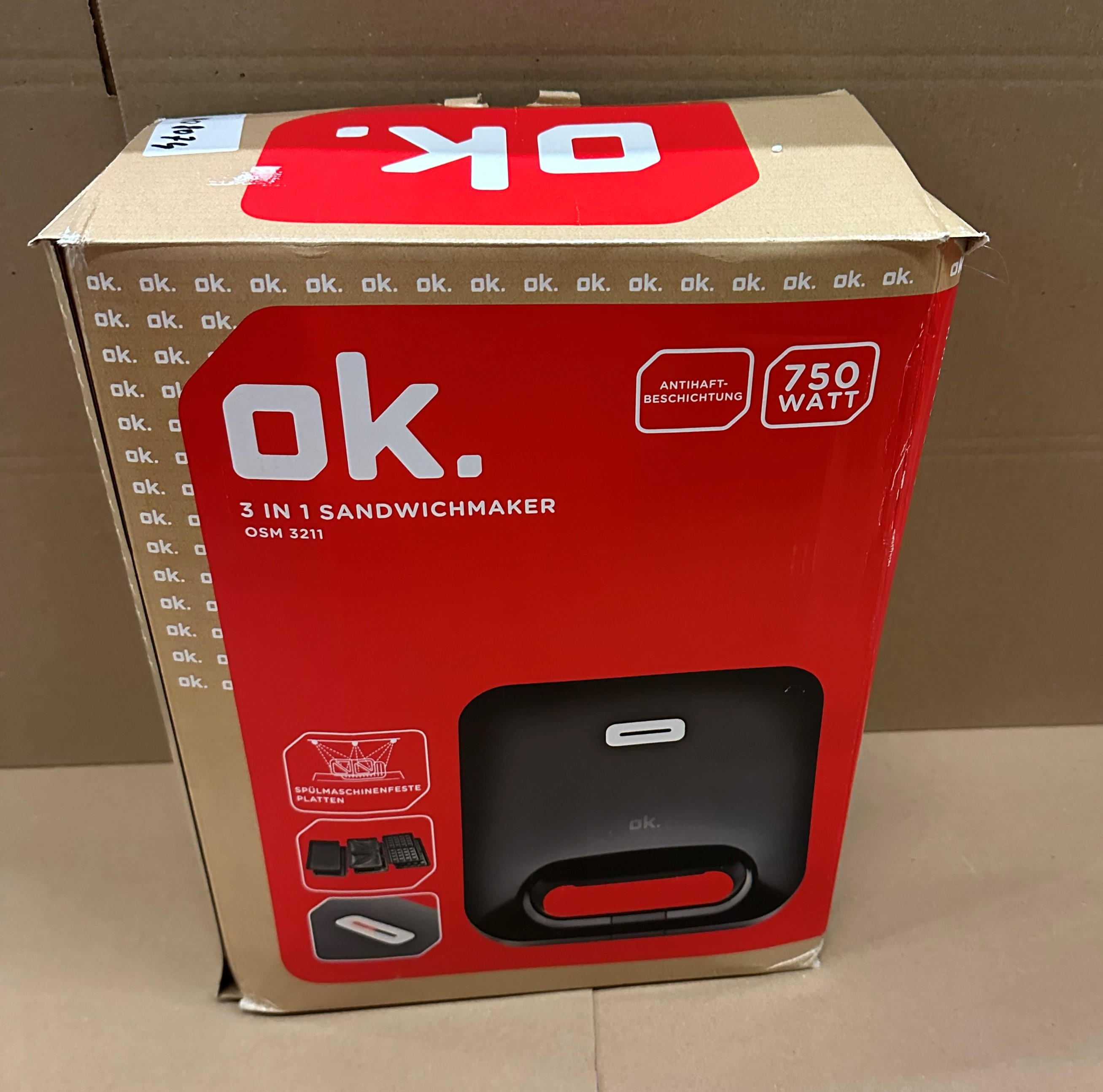 OUTLET - Opiekacz OK. OSM 3211