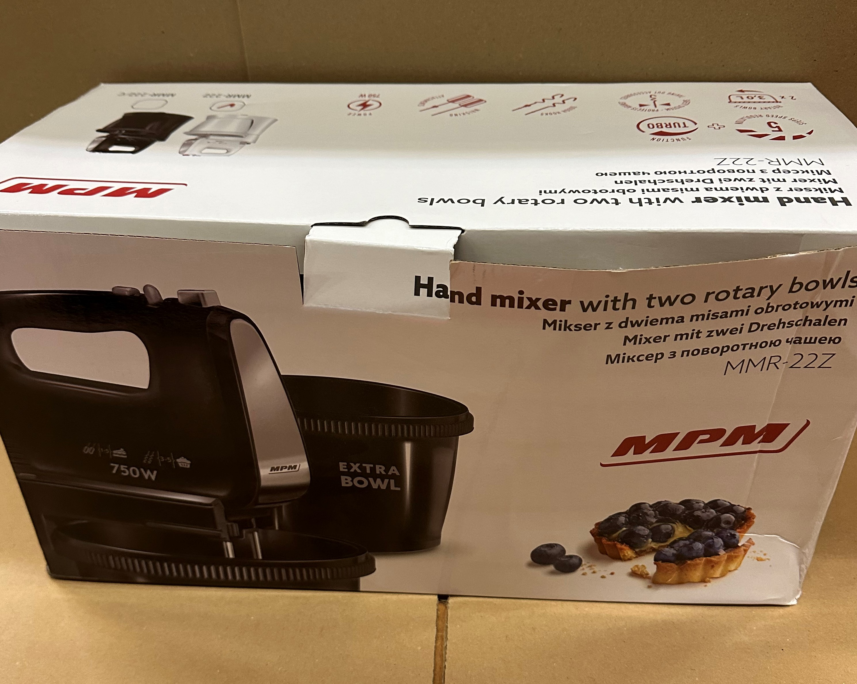 OUTLET - Mikser z misą MPM MMR-22Z