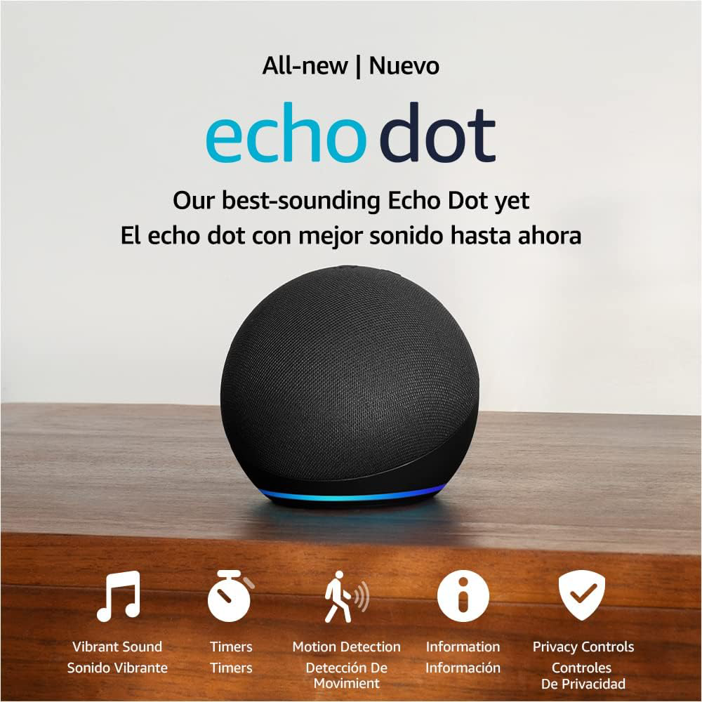 AMAZON Echo Dot 5 hangszóró, fekete