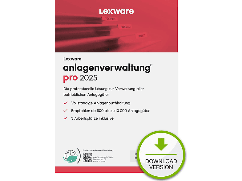 Lexware anlagenverwaltung pro 2025 1 Jahr - [PC]