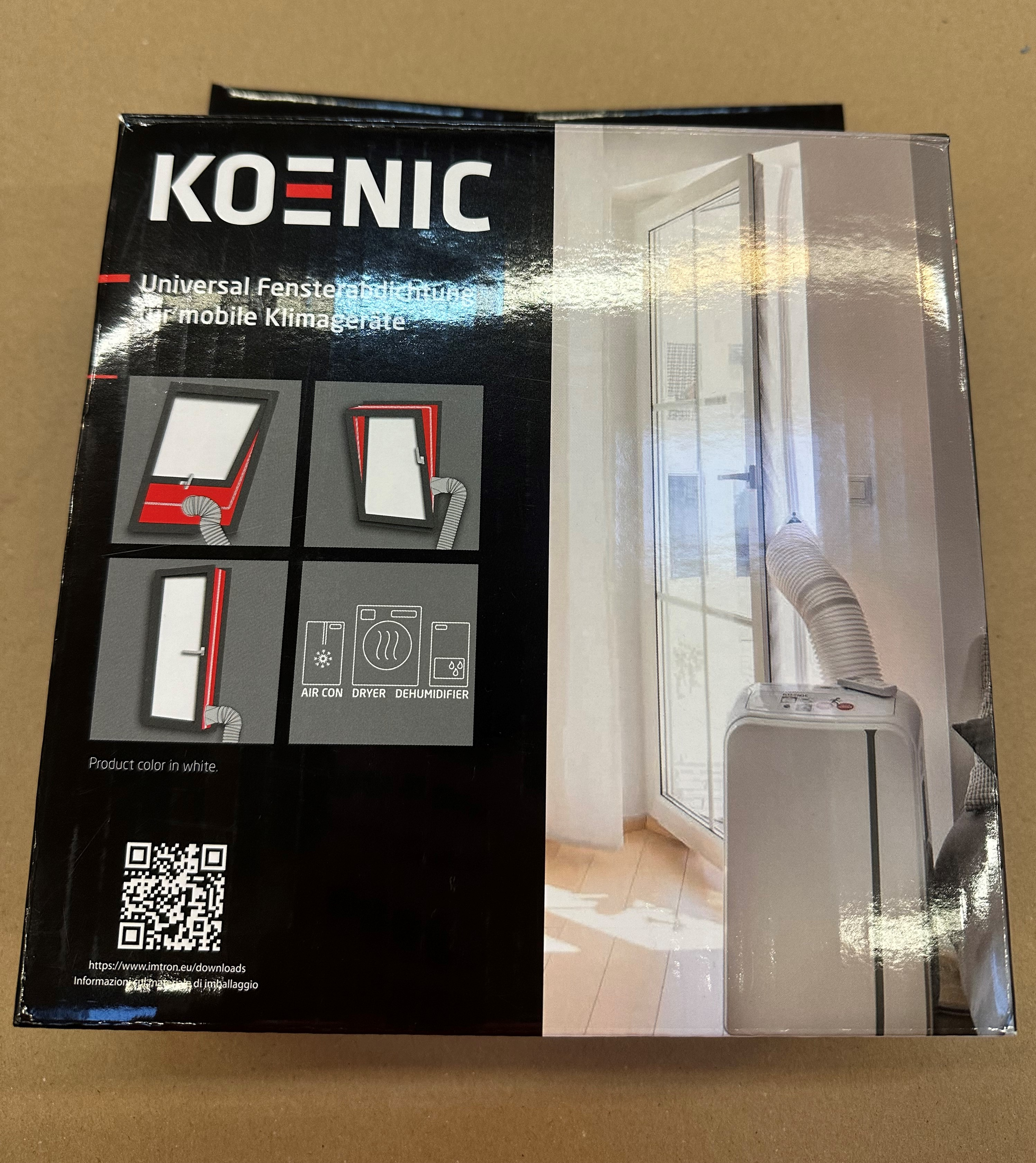 OUTLET - Zestaw do uszczelniania okien KOENIC KWS 122