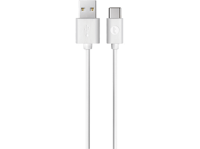 TTEC Taks USB-A - USB-C Şarj Kablosu Beyaz