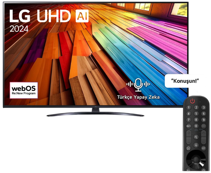 LG 43UT81006LA 4K Ultra HD 43