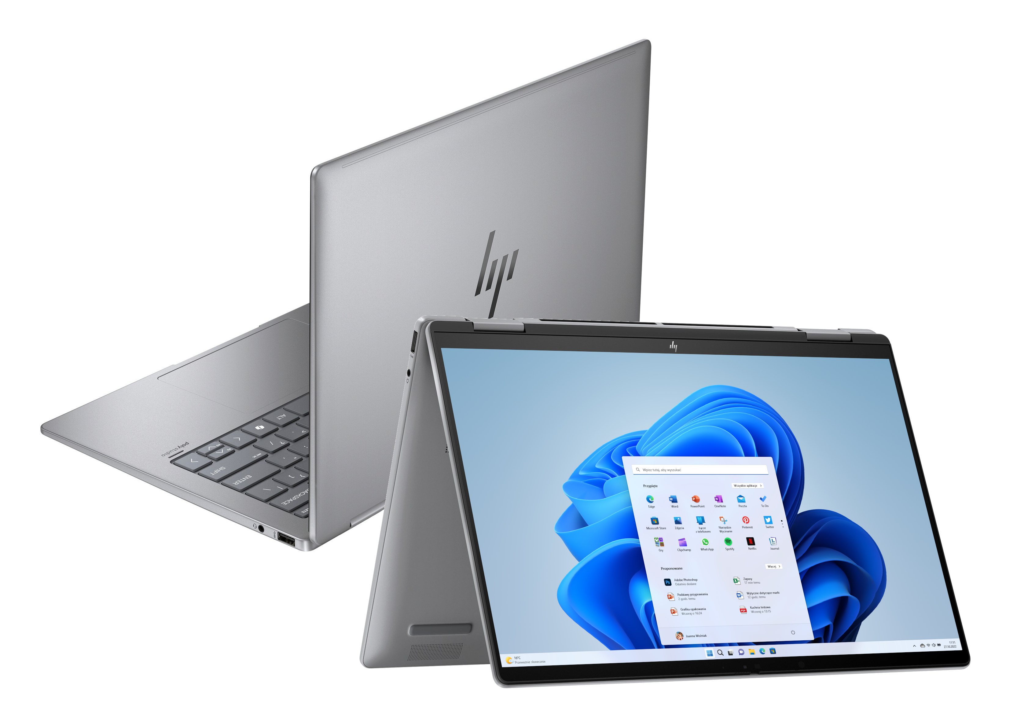 Laptop/Tablet 2w1 HP Envy x360 14-fa0311nw 3K Dotykowy Ryzen