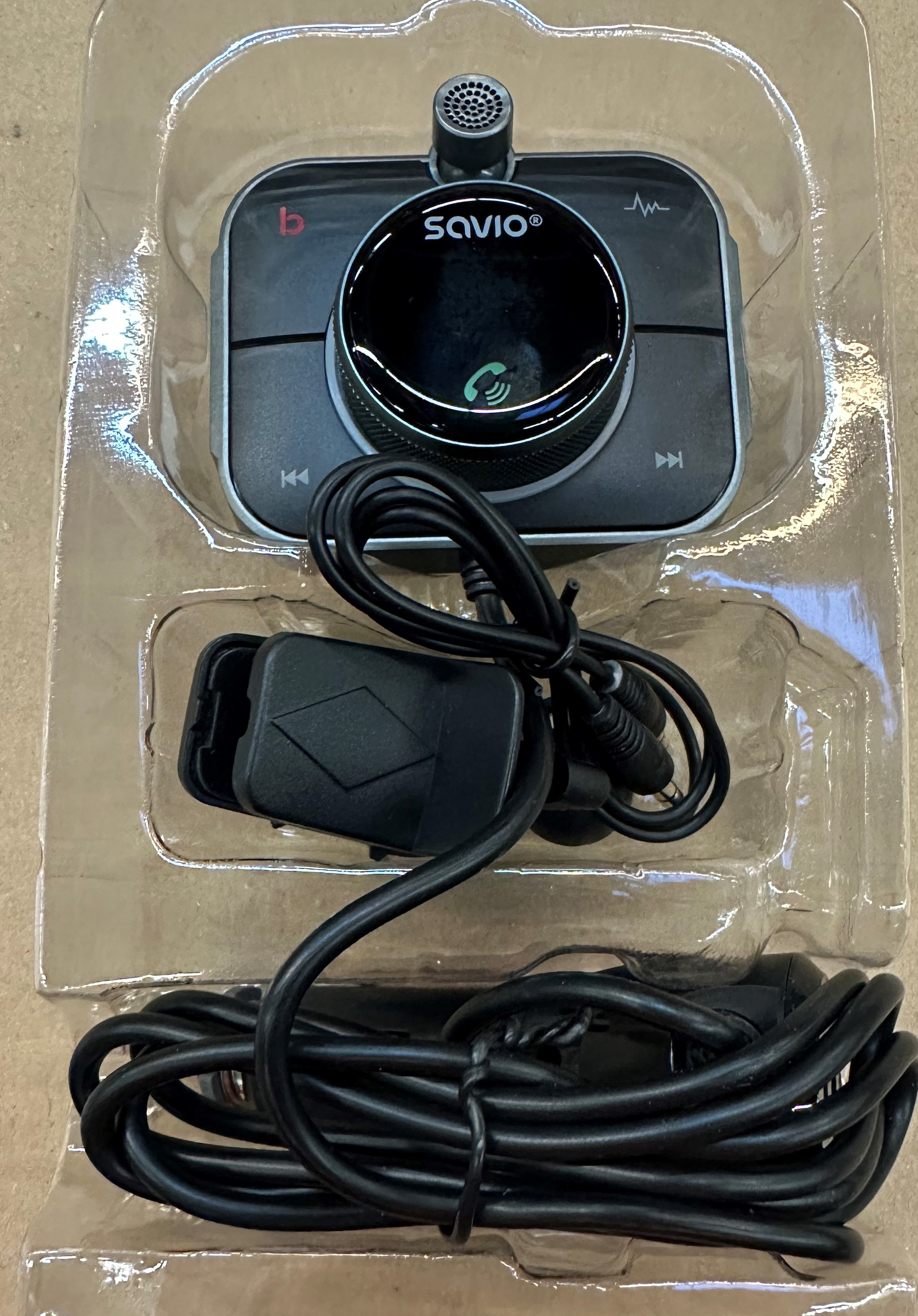 OUTLET - Transmiter samochodowy SAVIO TR-14