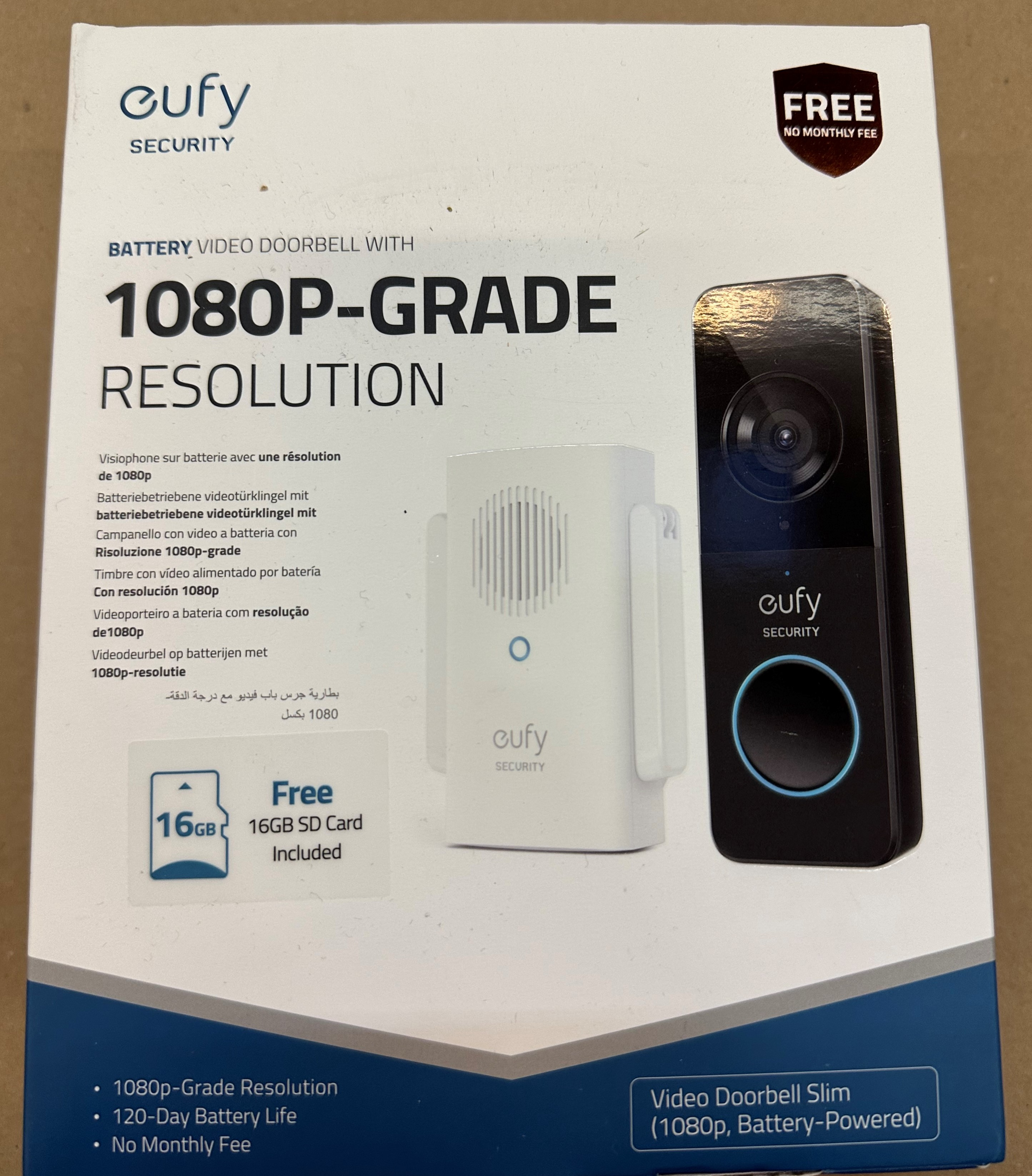 OUTLET - Wideodomofon EUFY Video Doorbell Slim