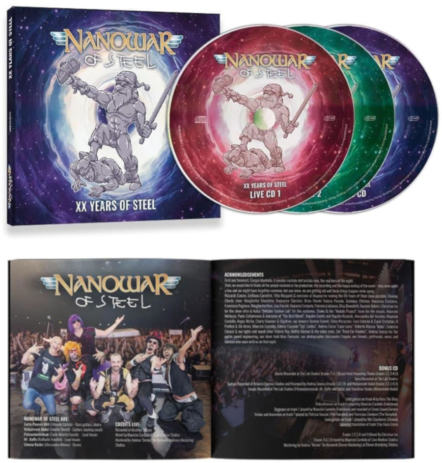 Nanowar Of Steel - XX Years (Digipak) (CD)