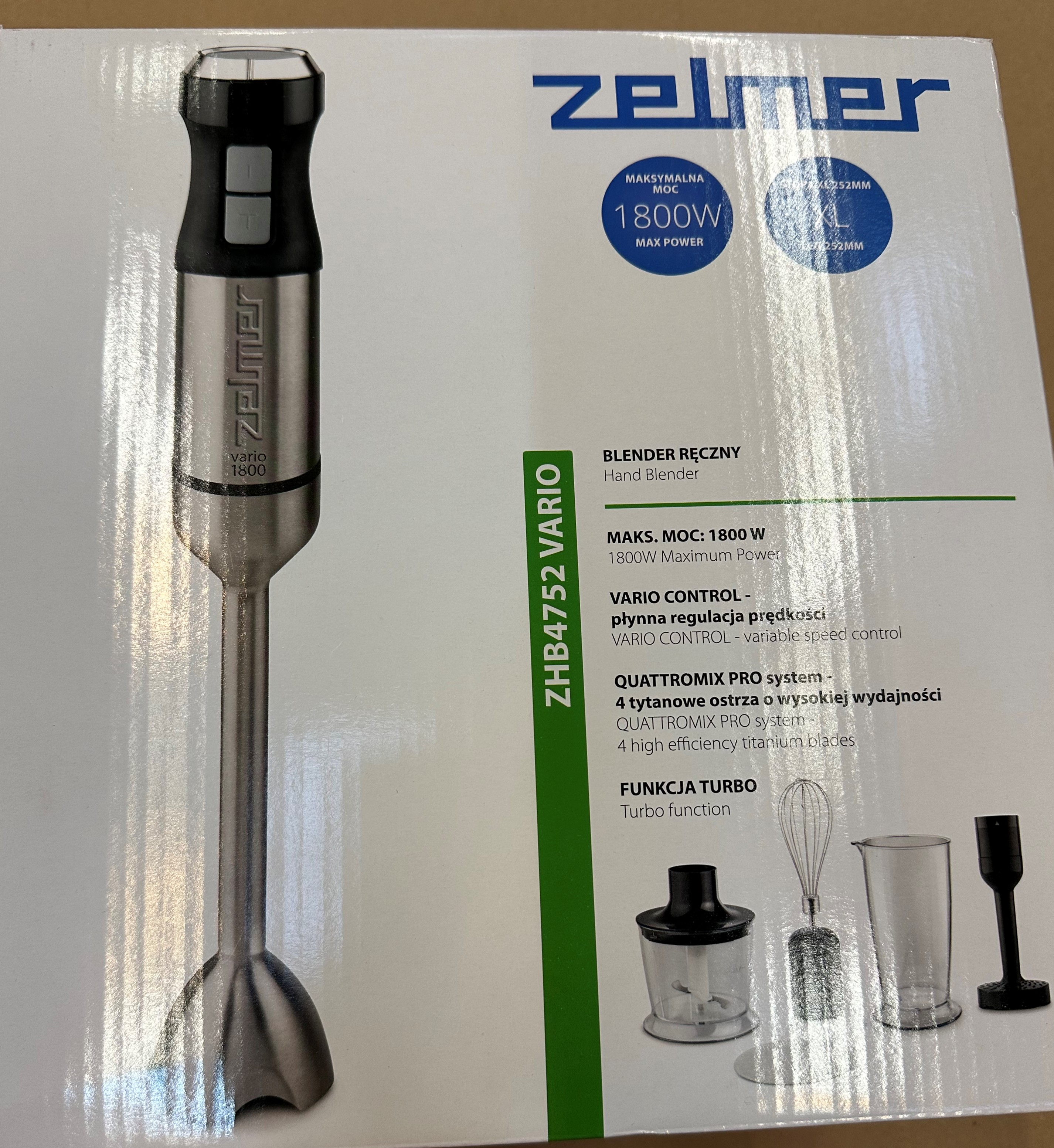 OUTLET - Blender ZELMER ZHB4752 Vario