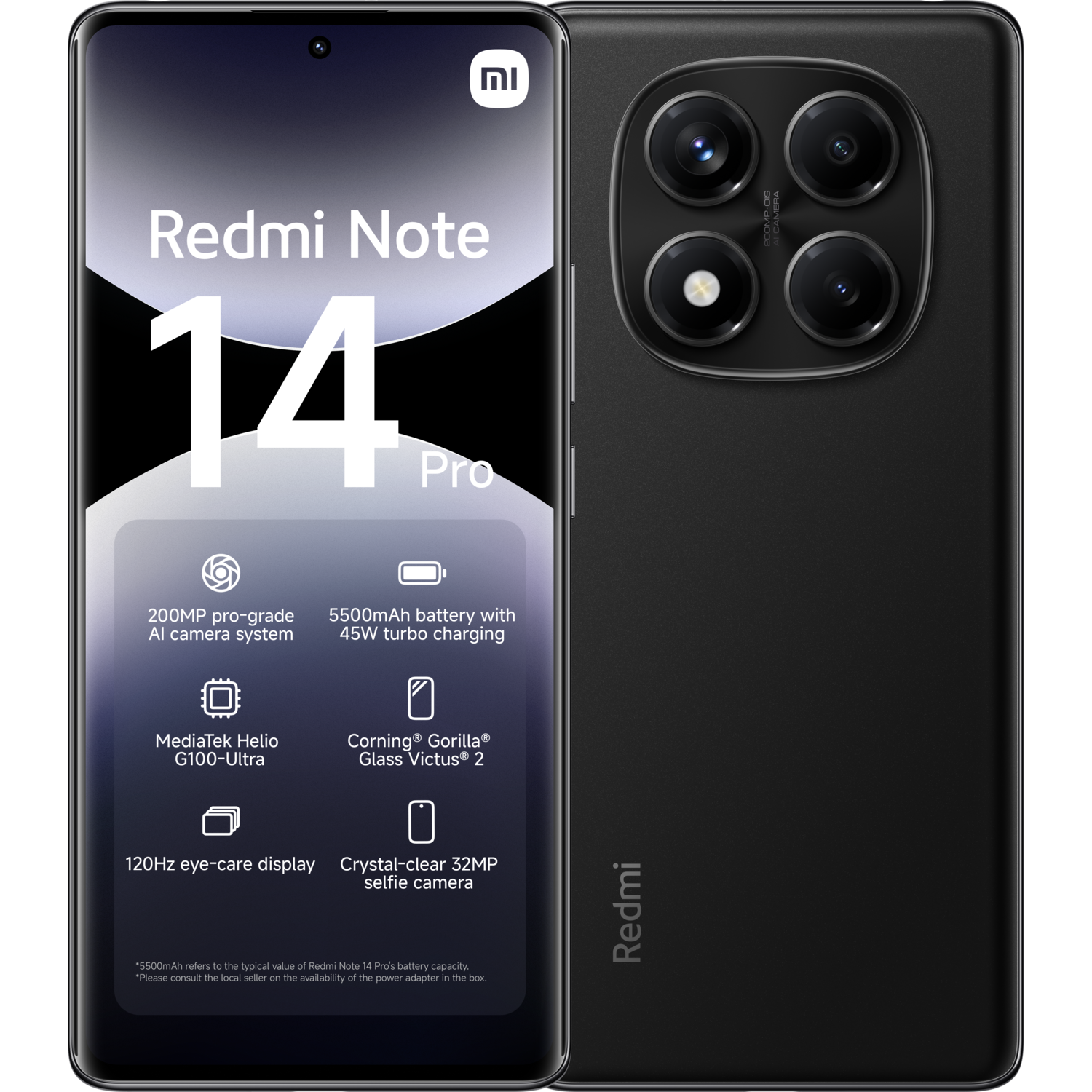 Redmi Note 14 Pro Midnight Black 8GB+256GB