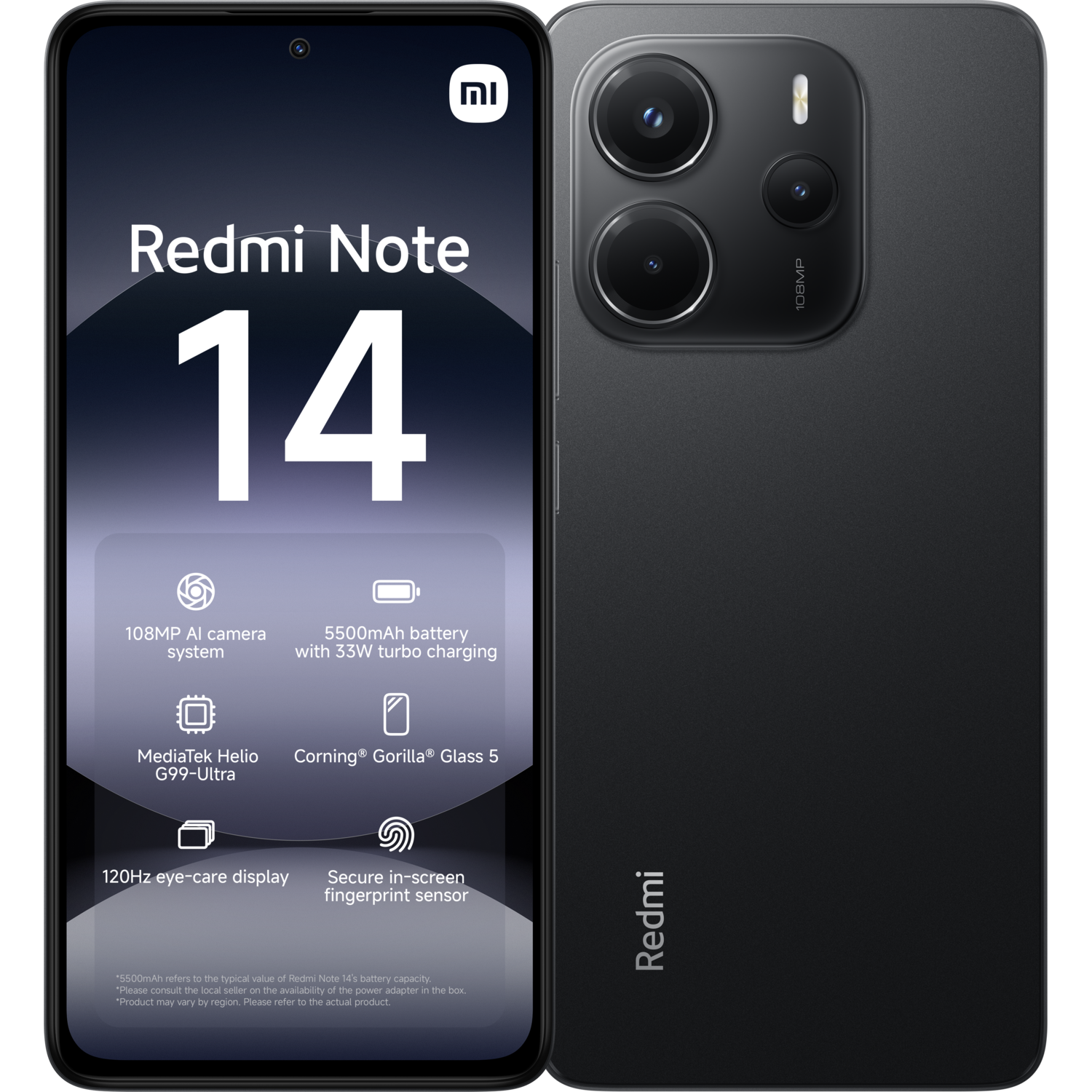 Xiaomi Redmi Note 14 - 4g 256gb Midnight Zwart 256 Gb