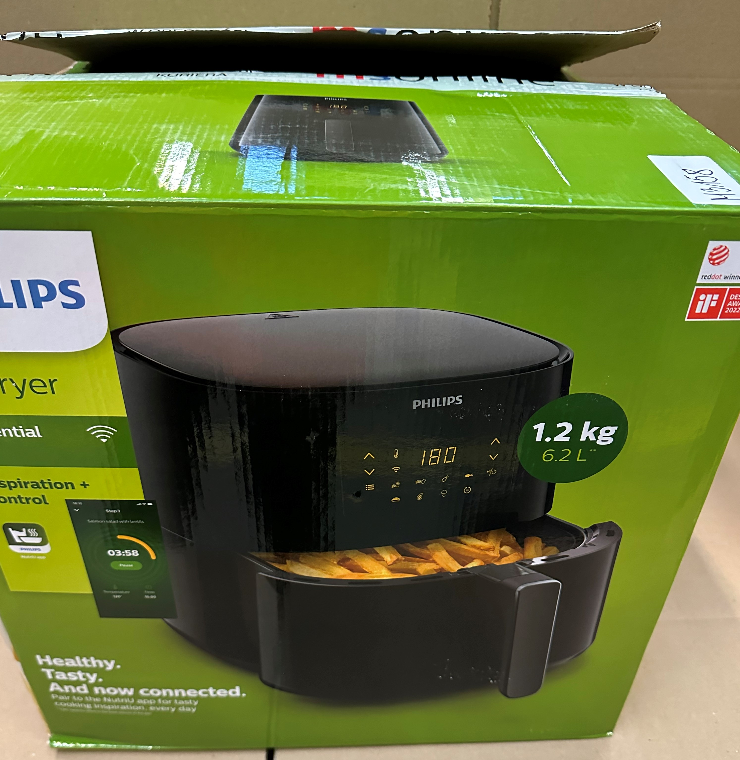 OUTLET - Frytownica niskotłuszczowa PHILIPS Airfryer HD9280/90 Ovi Essential