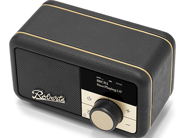 Roberts Radio Revival Petite 2 DAB+ Radio, Black — Foto 2 von 3