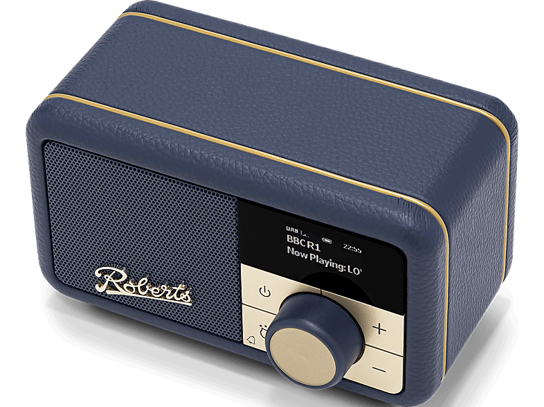 Roberts Radio Revival Petite 2 DAB+ Radio, Midnight Blue — Foto 2 von 3