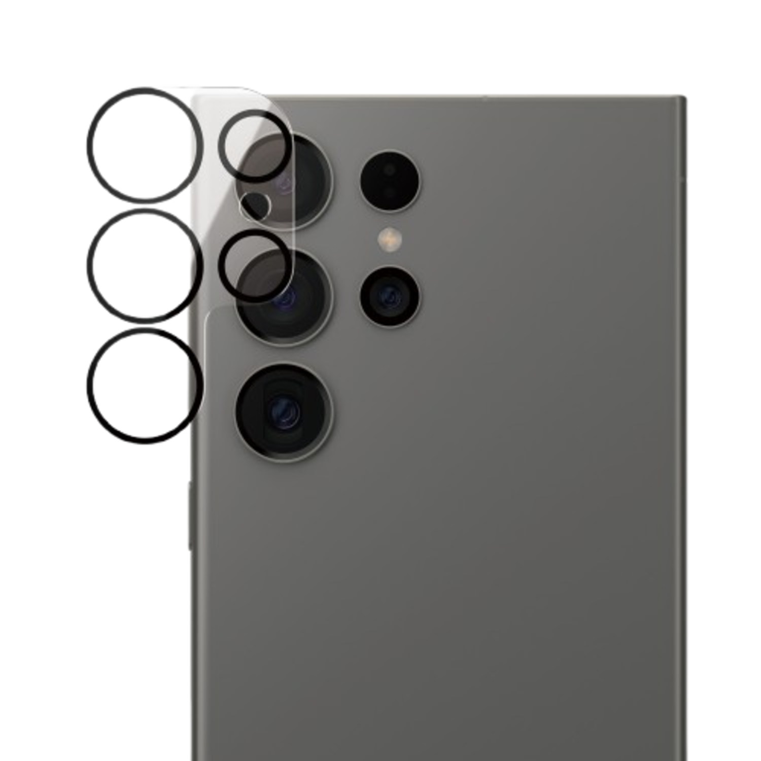 PANZERGLASS PicturePerfect Lens protector voor SAMSUNG Samsung Galaxy S 2025 Ultra Transparant afbeelding