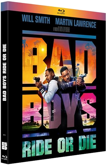 Blu-ray box set of the movie "Bad Boys: Ride or Die". Features Will Smith and Martin Lawrence.
