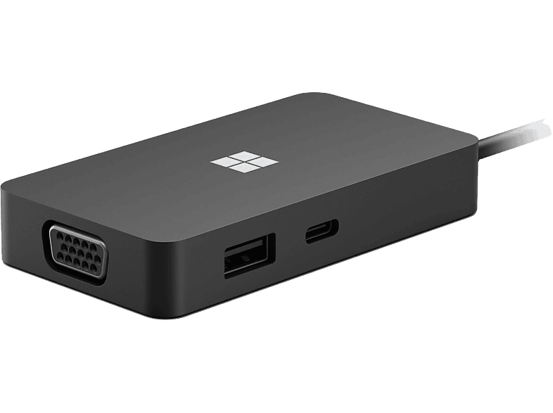 Adaptador USB - Microsoft Travel Hub, Multipuerto, Para SurfaceNegro