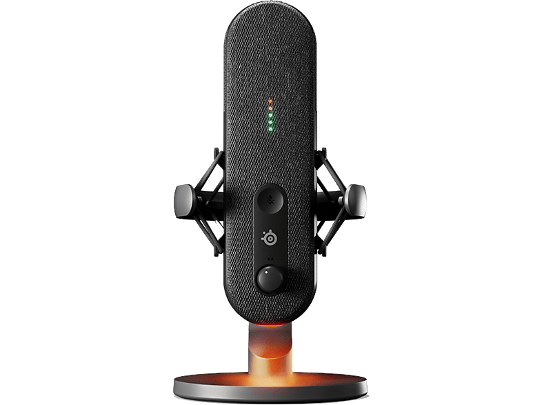 SteelSeries Alias, USB-C, Cancelación de Ruido, RGB Ambiental, Negro