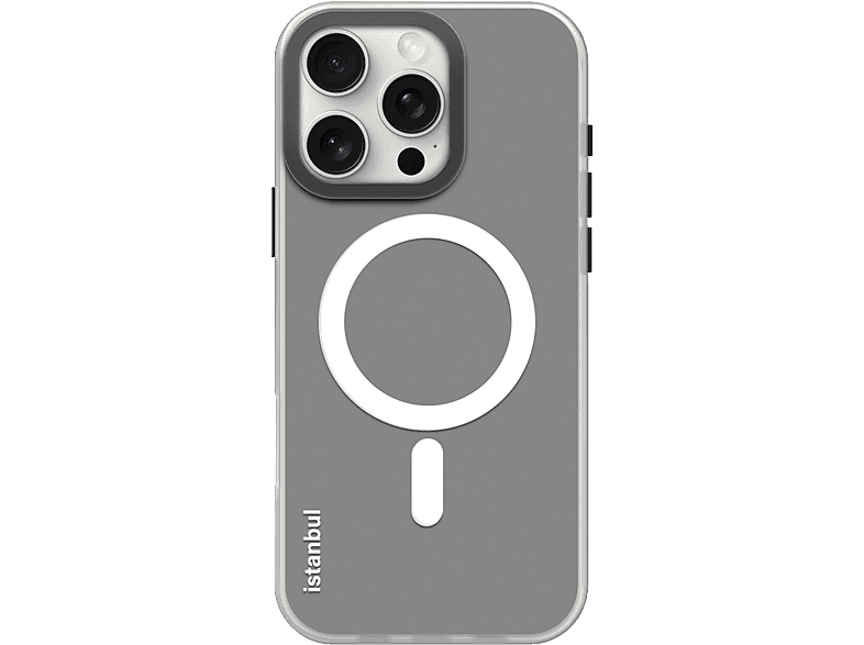 PIILI iPhone 16 Pro Phantom Magsafe Telefon Kılıfı Siyah