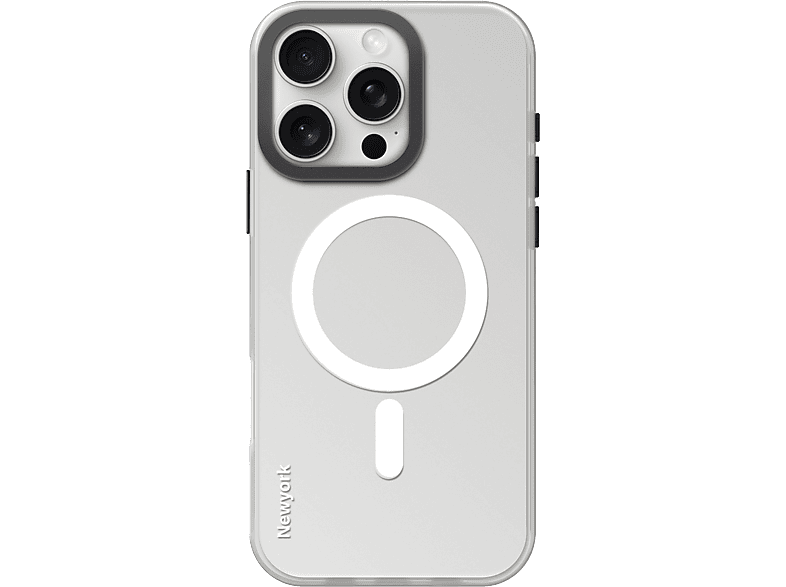 PIILI iPhone 16 Pro Phantom Magsafe Telefon Kılıfı Gri