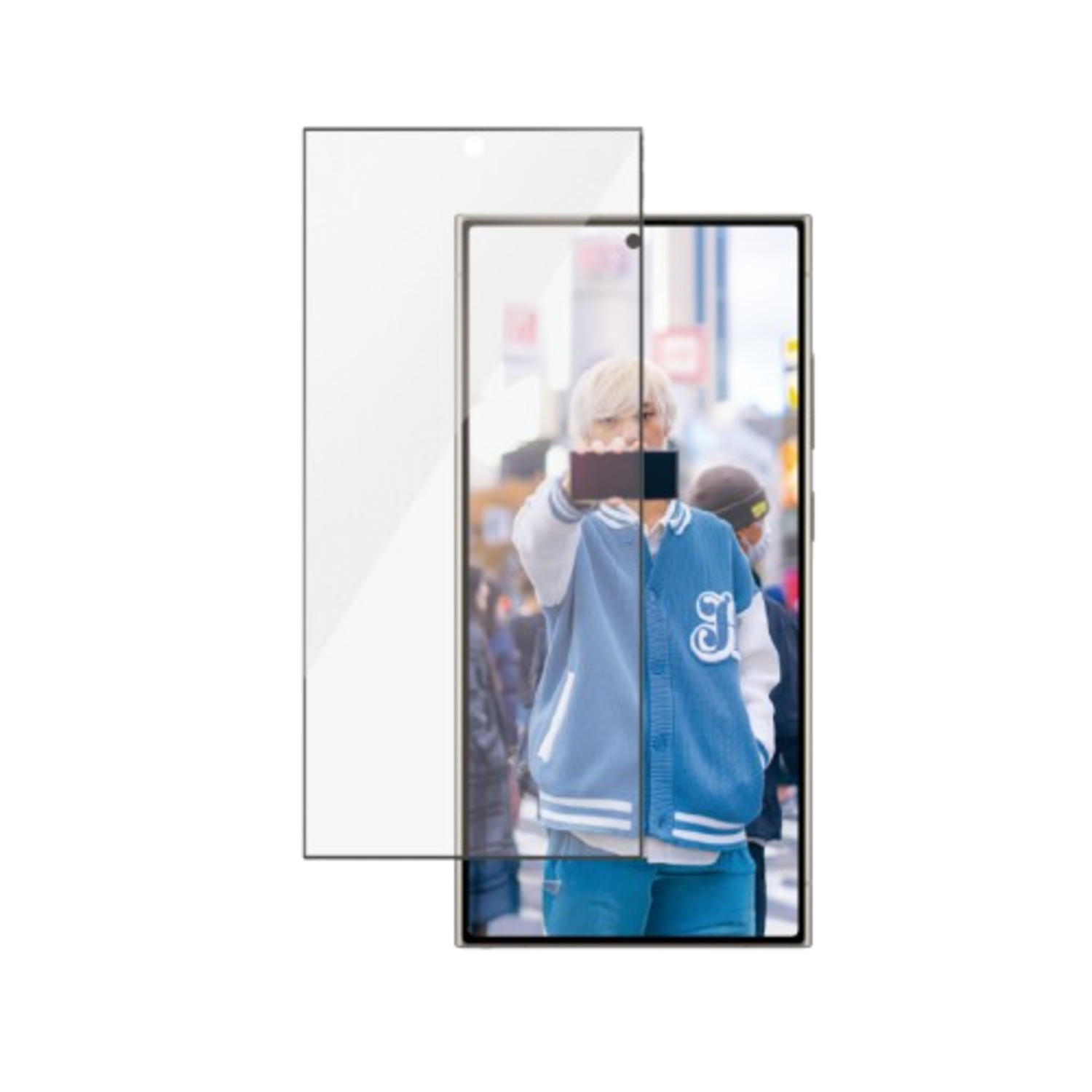 Panzerglass Ultra-wide Fit Screenprotector Voor Samsung Samsung Galaxy S 2025 Ultra Transparant