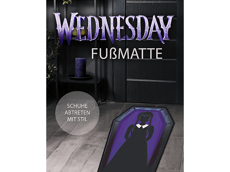 Thumbnail - SD DISTRIBUCIONES Wednesday Dark Side Sarg Fussmatte