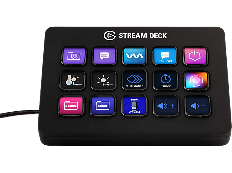 Elgato Stream Deck Mk.2 Zwart (10gba9901)