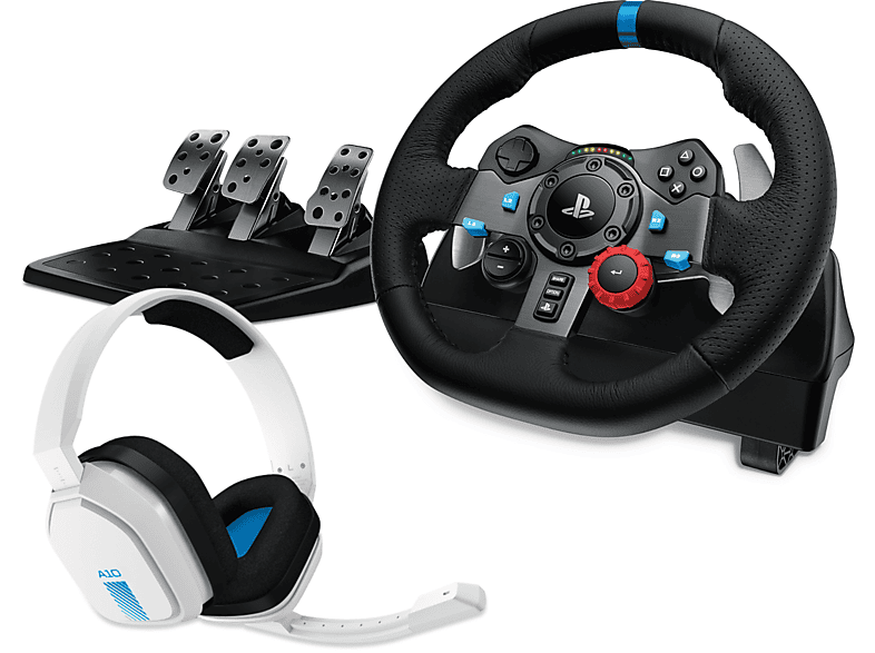 LOGITECH G29 Driving Force PC/PlayStation kormány + ASTRO A10 headset csomag (991-000486)