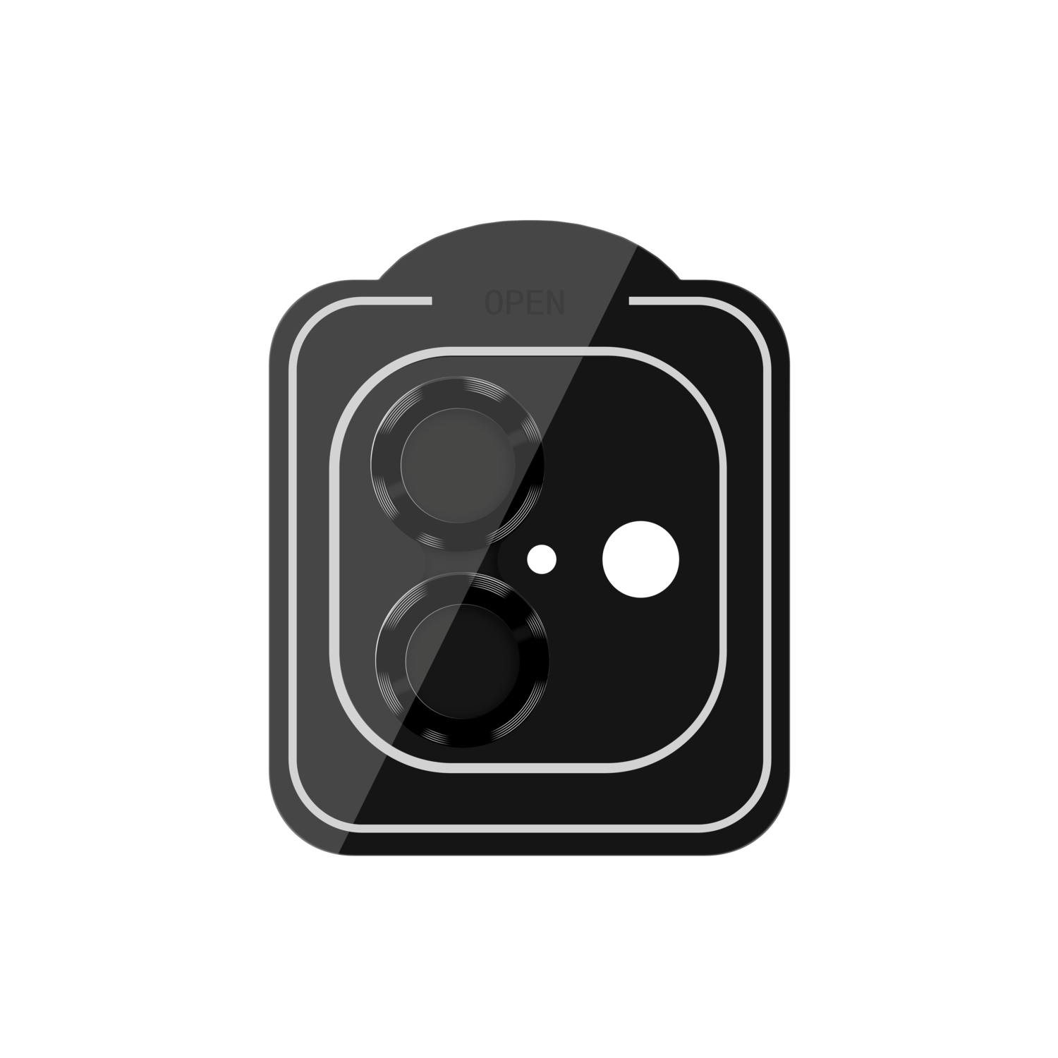 ISY ICP 1006 Lens protector voor Apple iPhone 16 / 16 Plus Transparant afbeelding