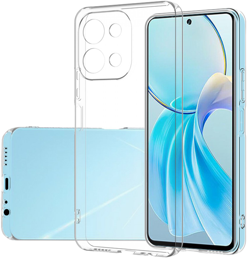 CASE AND PRO Vivo Y28 4G/5G vékony szilikon hátlap, átlátszó (TPU-VIVO-Y28-TP)