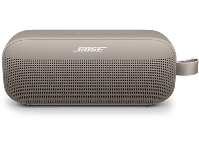 Bose SoundLink Flex II, Bluetooth 5.3, 12h Autonomía, IP67, 9m de Alcance, Arenisca