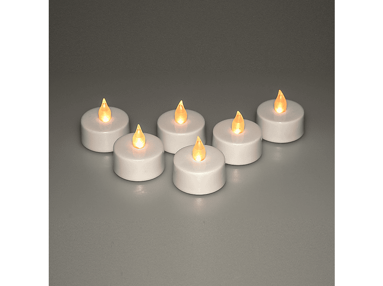 REALPOWER 6er Set TL-6 LED Teelichter