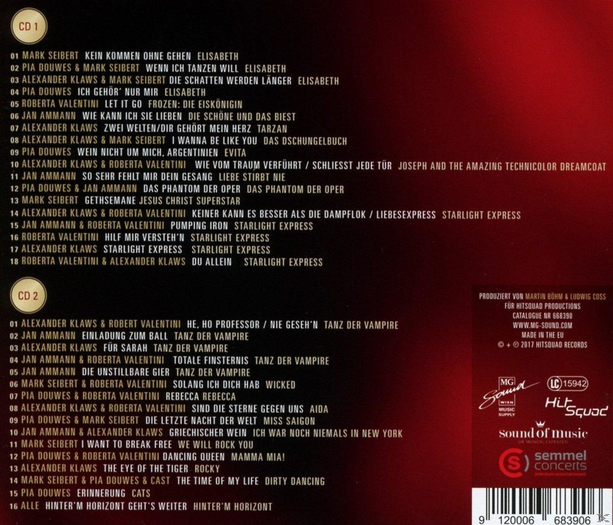 CD-Cover mit Titelliste. Enthält zwei CDs. Text auf Deutsch.