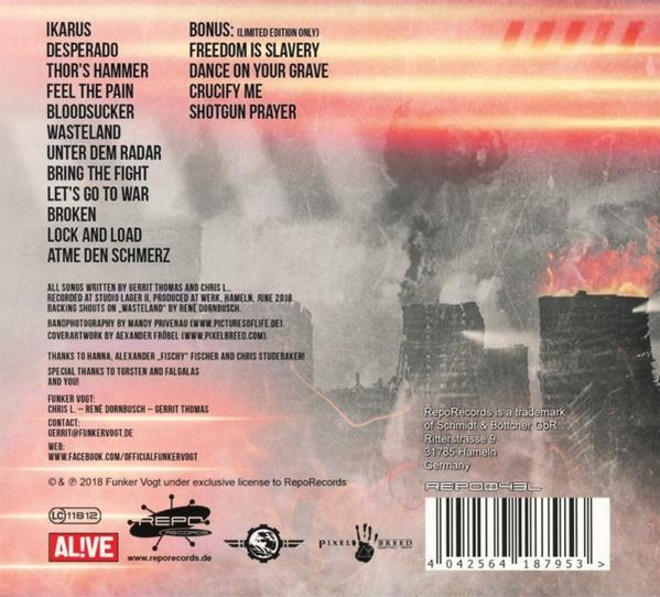 Funker Vogt - Wastelands (Ltd.edition+Bonustracks)  - (CD)