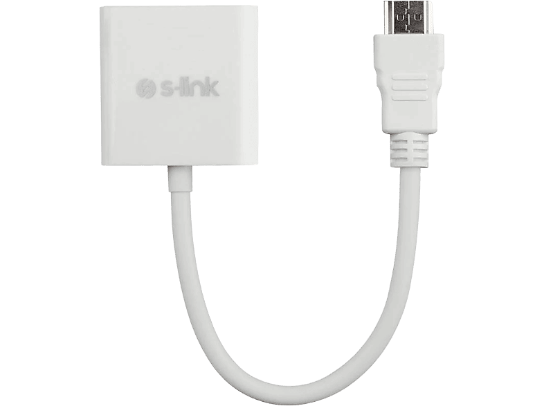 S-LINK HDMI to Audio Micro Usb Çevirici Beyaz