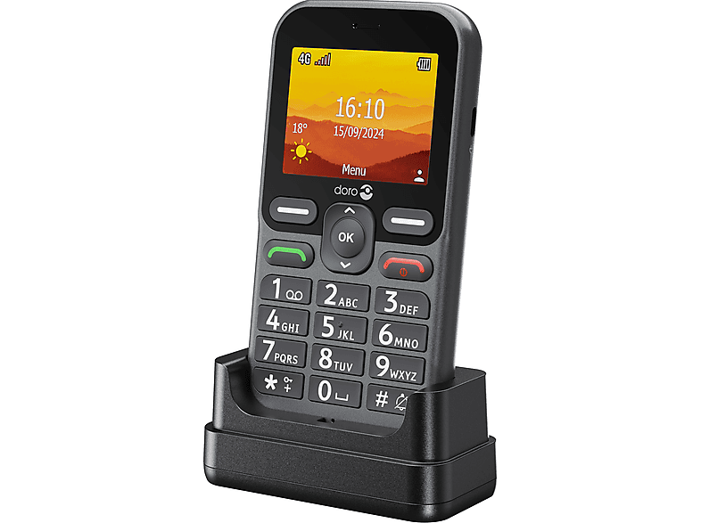 Thumbnail - DORO Leva L10 Mobiltelefon, Graphit