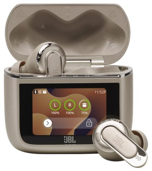 JBL Tour Pro 3 trådlösa hörlurar Latte