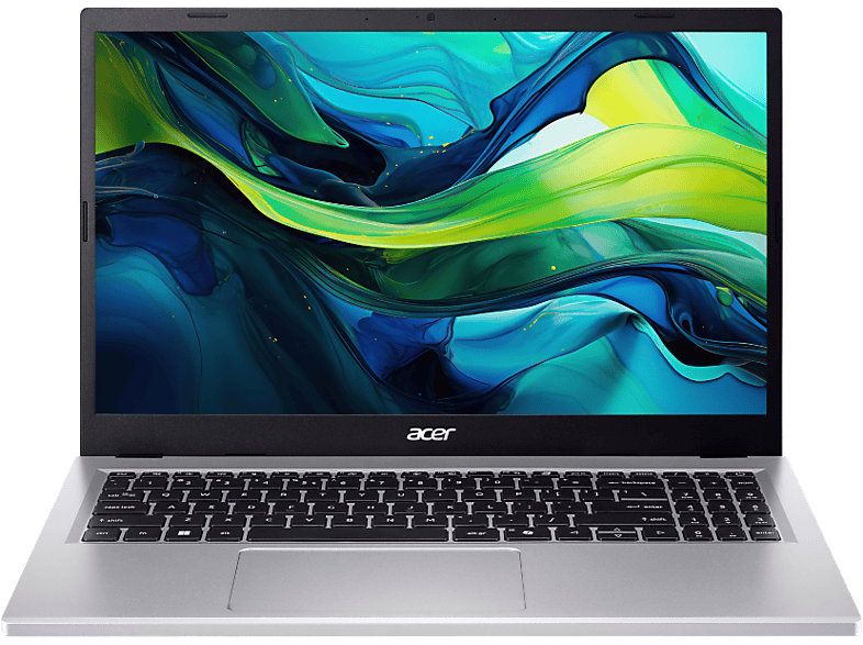 ACER Aspire Go 15 AG15-41P-R4EM, Notebook, mit 15.6 Display, AMD Ryzen™ 5 7535HS Prozessor (16 MB Cache, bis zu 4.55 GHz), 16 GB RAM, 512 SSD, Radeon™ 660M, Pure Silver, Windows 11 Home