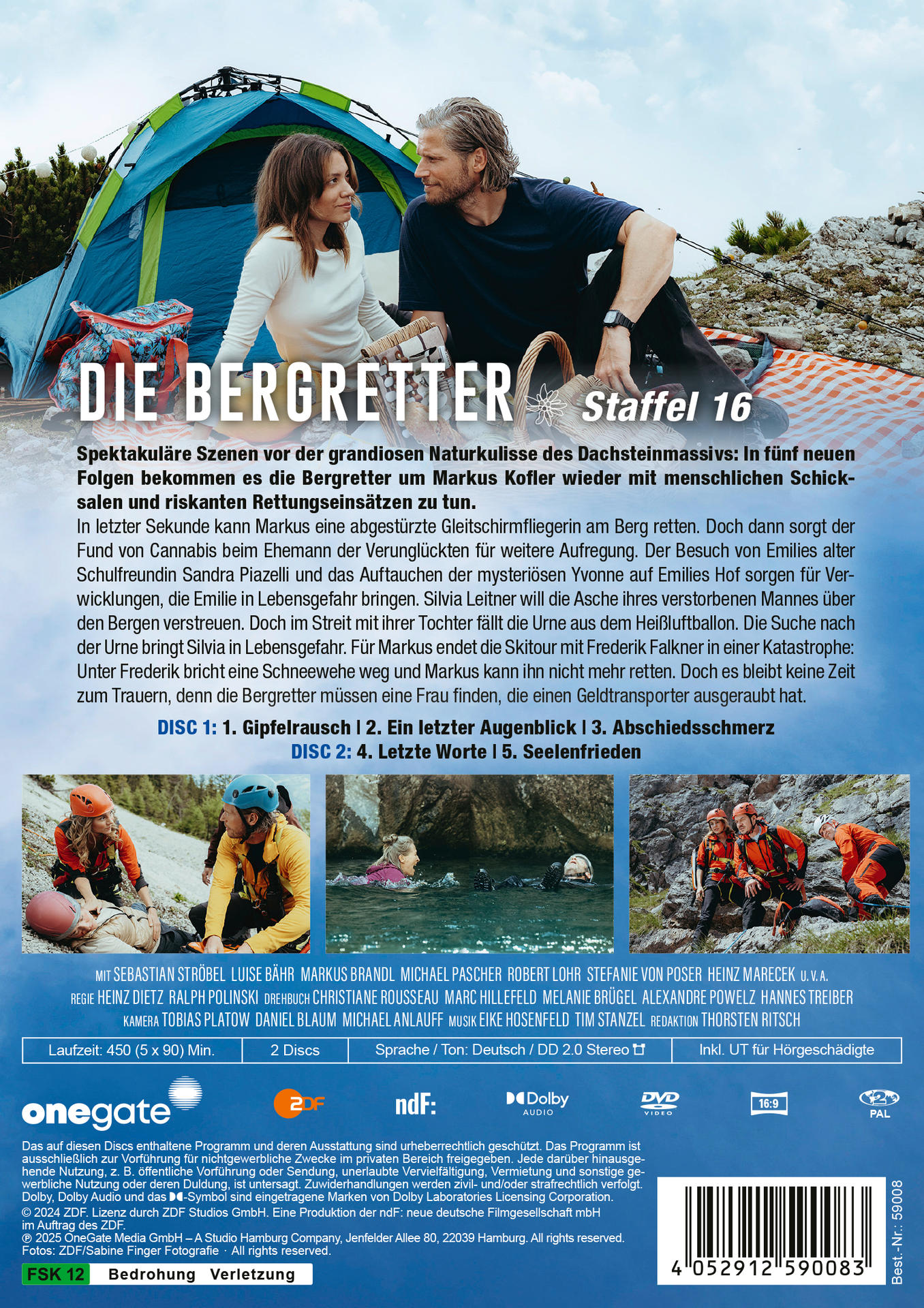 Ein DVD-Cover mit Menschen und Text.