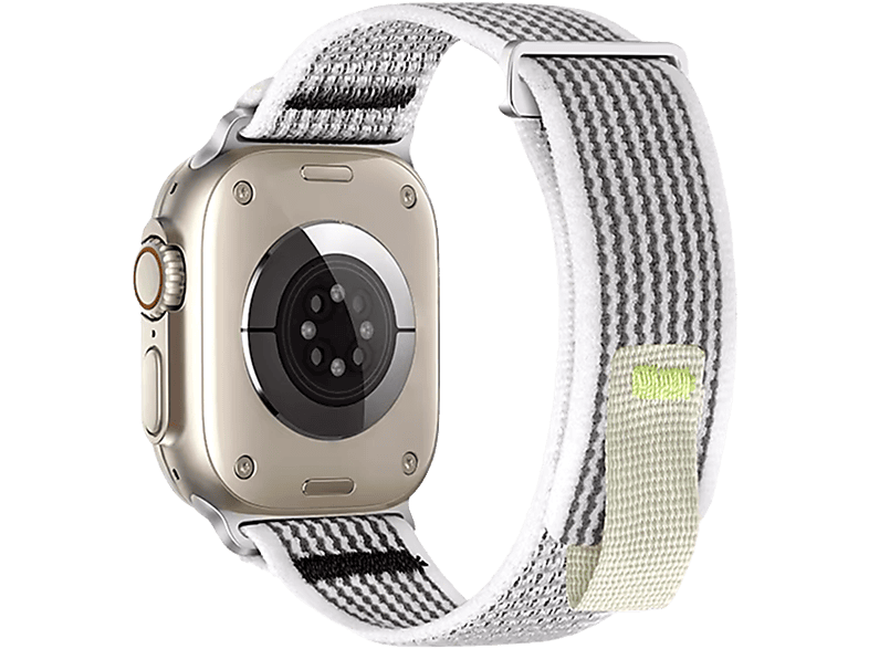 Piili Apple Watch 42-44-45-46-49 mm Urban Active Akıllı Saat Kayışı Beyaz