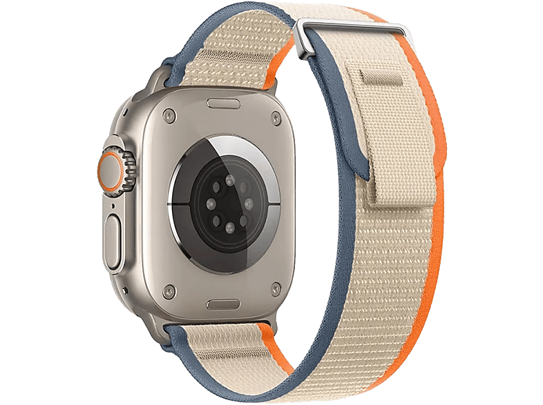 Piili Apple Watch 42-44-45-46-49 mm Urban Active Akıllı Saat Kayışı Bej