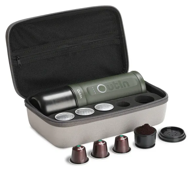 OUTIN ON-FG-SET Nano utazó szett - Forest Green (zöld)
