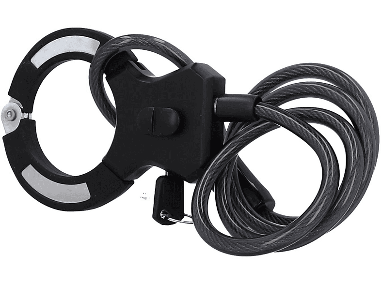 FISCHER RK120/10 Kabelschloss (Schwarz)