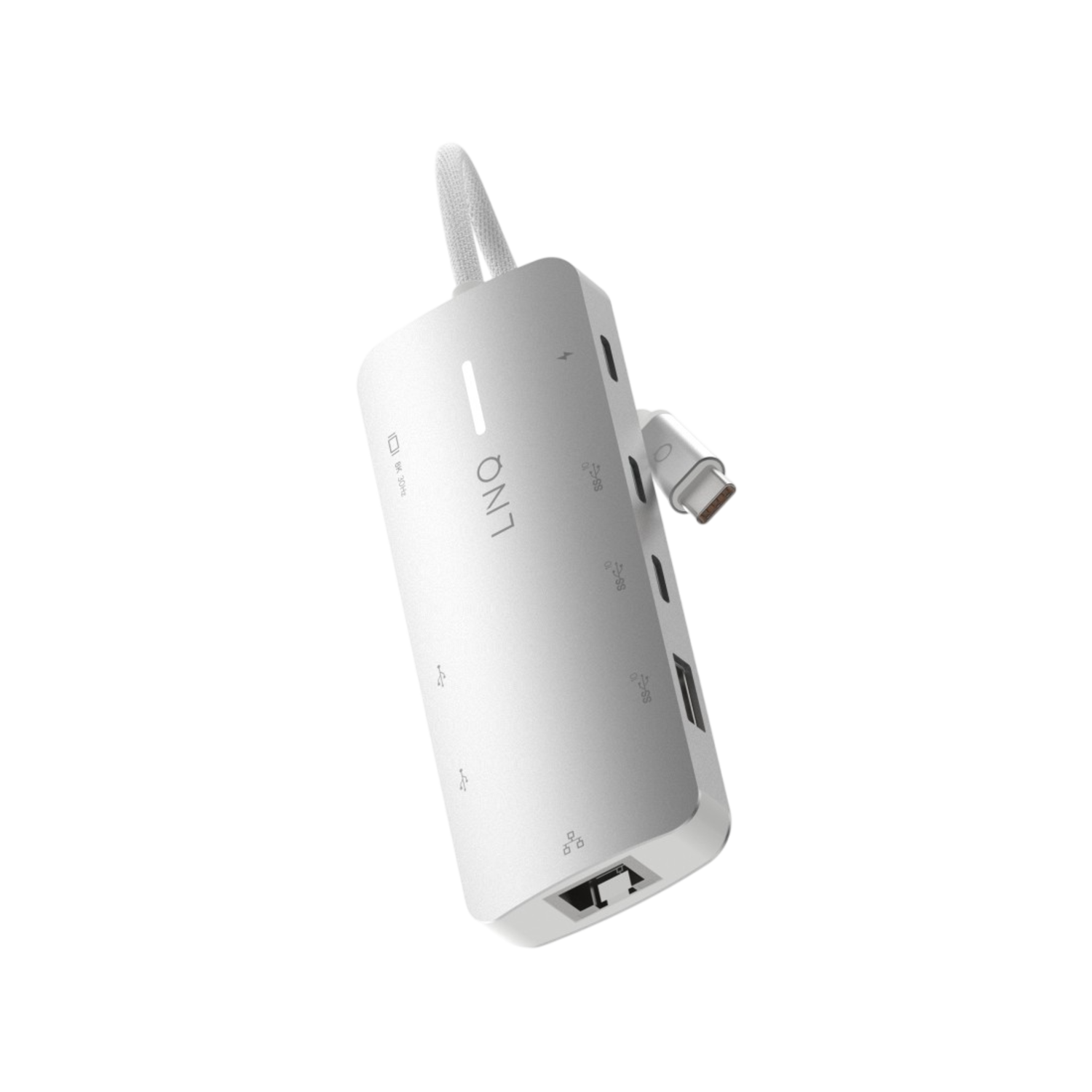 Linq 622737 8-in-1 PS 8k Usb-c Multiport Hub Hub
