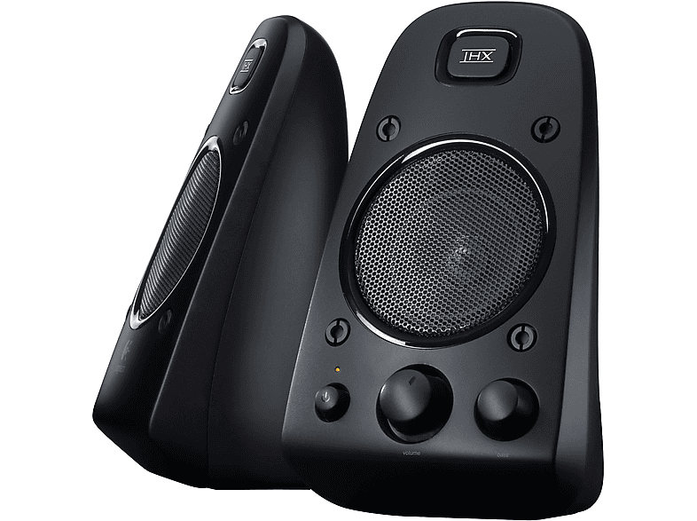 LOGITECH Z625 2.1 Lautsprecher 400W, THX, optischer Eingang, Schwarz; PC-Lautsprecher — Foto 2 von 2