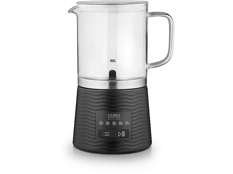 Caso 1661 CappuLatte Glas-Milchaufschäumer (Schwarz, 600 Watt, 400 ml) — Foto 3 von 5