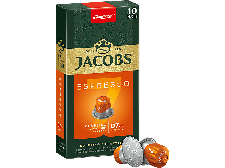 Jacobs Kapsułki Espresso Classico 10 szt. – zdjęcie 2