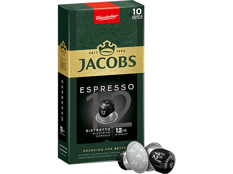Kapsułki JACOBS ESPRESSO 12 RISTRETTO 10 porcji – zdjęcie 2