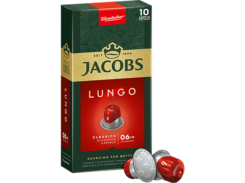 Jacobs Lungo 6 Classico 10szt. – zdjęcie 2